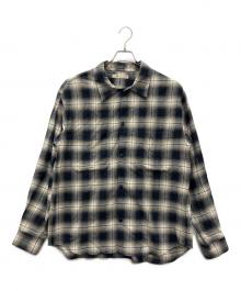 URBAN RESEARCH（アーバンリサーチ）の古着「SIDOGRAS PLAID SHIRTS」｜ブルー
