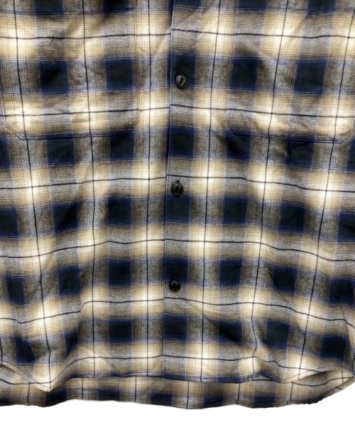 URBAN RESEARCH（アーバンリサーチ）URBAN RESEARCH (アーバンリサーチ) SIDOGRAS PLAID SHIRTS ブルー サイズ:size Mの古着・服飾アイテム