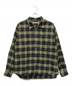 URBAN RESEARCHアーバンリサーチ）の古着「SIDOGRAS PLAID SHIRTS」｜グリーン