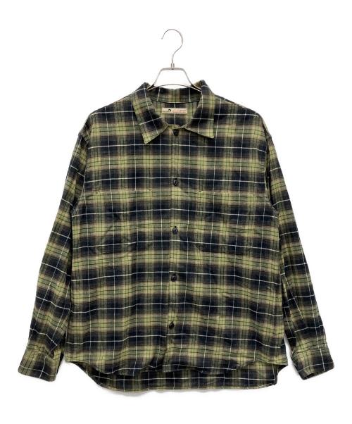 URBAN RESEARCH（アーバンリサーチ）URBAN RESEARCH (アーバンリサーチ) SIDOGRAS PLAID SHIRTS グリーン サイズ:size Mの古着・服飾アイテム