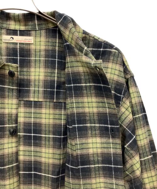 URBAN RESEARCH（アーバンリサーチ）URBAN RESEARCH (アーバンリサーチ) SIDOGRAS PLAID SHIRTS グリーン サイズ:size Mの古着・服飾アイテム