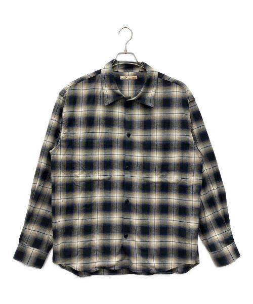 URBAN RESEARCH（アーバンリサーチ）URBAN RESEARCH (アーバンリサーチ) SIDOGRAS PLAID SHIRTS ブルー サイズ:size Lの古着・服飾アイテム