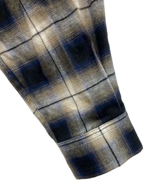 URBAN RESEARCH（アーバンリサーチ）URBAN RESEARCH (アーバンリサーチ) SIDOGRAS PLAID SHIRTS ブルー サイズ:size Lの古着・服飾アイテム