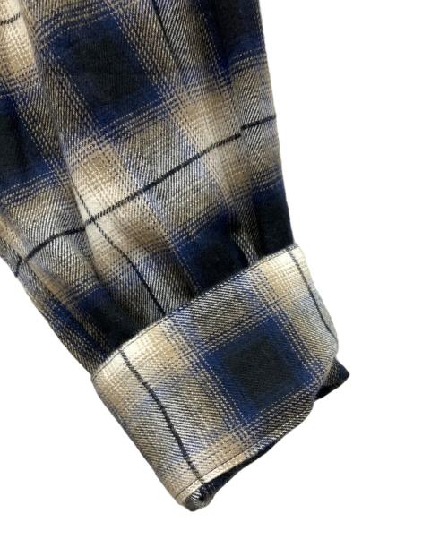 URBAN RESEARCH（アーバンリサーチ）URBAN RESEARCH (アーバンリサーチ) SIDOGRAS PLAID SHIRTS ブルー サイズ:size Lの古着・服飾アイテム