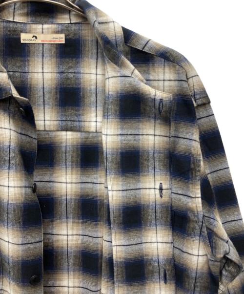 URBAN RESEARCH（アーバンリサーチ）URBAN RESEARCH (アーバンリサーチ) SIDOGRAS PLAID SHIRTS ブルー サイズ:size Lの古着・服飾アイテム