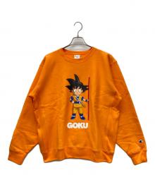 Champion REVERSE WEAVE（チャンピオン リバース ウィーブ）の古着「裏起毛スウェット」｜オレンジ