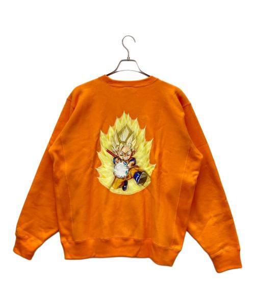 Champion REVERSE WEAVE（チャンピオン リバース ウィーブ）Champion REVERSE WEAVE (チャンピオン リバース ウィーブ) 裏起毛スウェット オレンジ サイズ:Lの古着・服飾アイテム