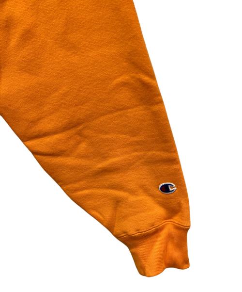 Champion REVERSE WEAVE（チャンピオン リバース ウィーブ）Champion REVERSE WEAVE (チャンピオン リバース ウィーブ) 裏起毛スウェット オレンジ サイズ:Lの古着・服飾アイテム