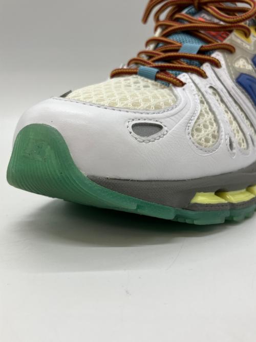 NEW BALANCE（ニューバランス）NEW BALANCE (ニューバランス) スニーカー ホワイト×イエロー×ブルー サイズ:25.5の古着・服飾アイテム