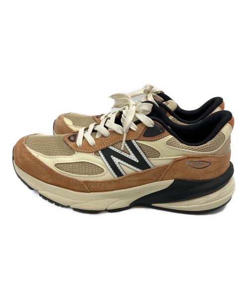 NEW BALANCE（ニューバランス）NEW BALANCE (ニューバランス) スニーカー ブラウン×ホワイト×ブラック サイズ:25.5の古着・服飾アイテム