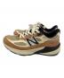 NEW BALANCE (ニューバランス) スニーカー ブラウン×ホワイト×ブラック サイズ:25.5：13000円