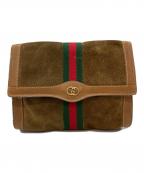 GUCCI PARFUMSグッチパフューム）の古着「ポーチ」｜ブラウン
