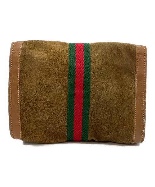 GUCCI PARFUMS（グッチパフューム）GUCCI PARFUMS (グッチパフューム) ポーチ ブラウンの古着・服飾アイテム