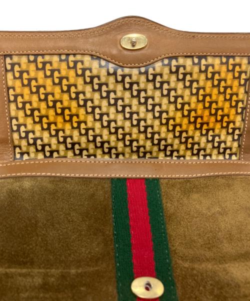 GUCCI PARFUMS（グッチパフューム）GUCCI PARFUMS (グッチパフューム) ポーチ ブラウンの古着・服飾アイテム