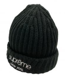 SUPREME（シュプリーム）の古着「Supreme Classic Logo Beanie」｜ブラック
