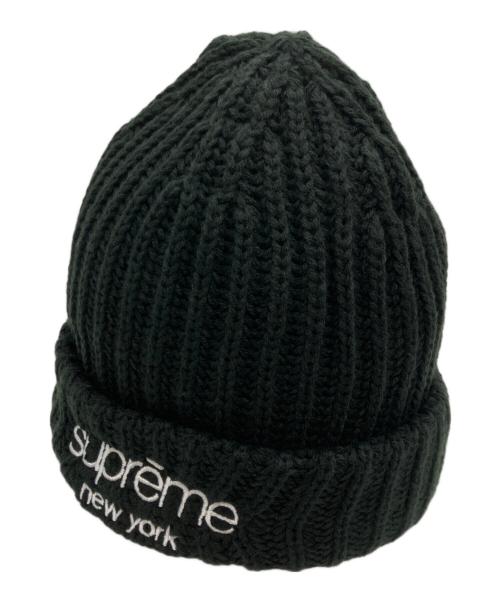 SUPREME（シュプリーム）SUPREME (シュプリーム) Supreme Classic Logo Beanie ブラックの古着・服飾アイテム