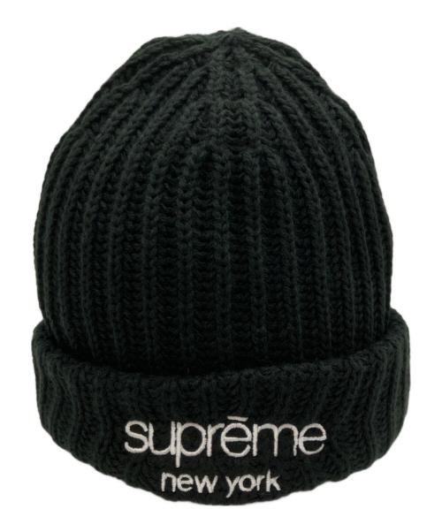 SUPREME（シュプリーム）SUPREME (シュプリーム) Supreme Classic Logo Beanie ブラックの古着・服飾アイテム