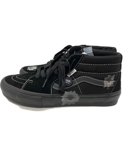 VANS（ヴァンズ）VANS (ヴァンズ) SUPREME (シュプリーム) Nate Lowman (ネイト ロウマン) ハイカットスニーカー ブラック サイズ:27.5 未使用品の古着・服飾アイテム