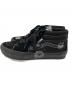 VANS (ヴァンズ) SUPREME (シュプリーム) Nate Lowman (ネイト ロウマン) ハイカットスニーカー ブラック サイズ:27.5 未使用品：22000円