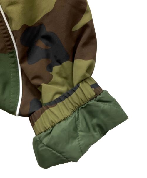 SUPREME（シュプリーム）SUPREME (シュプリーム) NIKE (ナイキ) Nylon Hooded Jacket ブラウン×グリーン サイズ:Mの古着・服飾アイテム