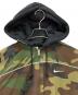 中古・古着 SUPREME (シュプリーム) NIKE (ナイキ) Nylon Hooded Jacket ブラウン×グリーン サイズ:M：40000円
