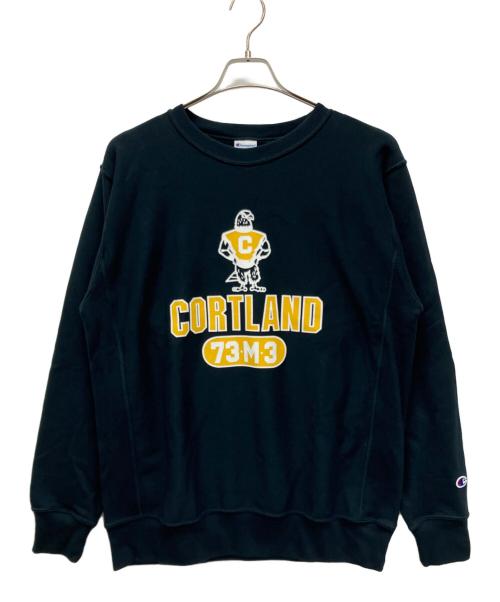 Champion REVERSE WEAVE（チャンピオン リバース ウィーブ）Champion REVERSE WEAVE (チャンピオン リバース ウィーブ) スウェット ブラック サイズ:X-LARGEの古着・服飾アイテム