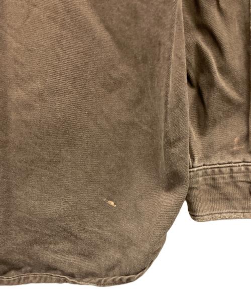 CarHartt（カーハート）CarHartt (カーハート) 長袖シャツ ブラウン サイズ:XLの古着・服飾アイテム