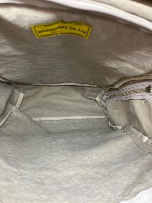 BAGWORKS（バッグワークス）BAGWORKS (バッグワークス) リュック ライトグレーの古着・服飾アイテム