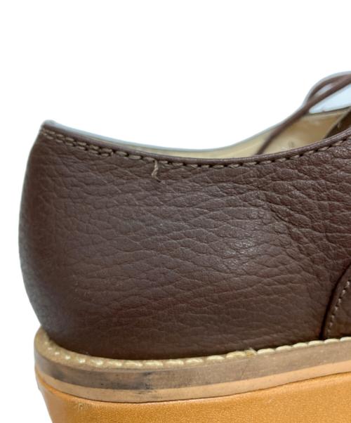 Vivienne Westwood（ヴィヴィアンウエストウッド）Vivienne Westwood (ヴィヴィアンウエストウッド) ウェッジソール厚底シューズ ブラウン サイズ:38の古着・服飾アイテム