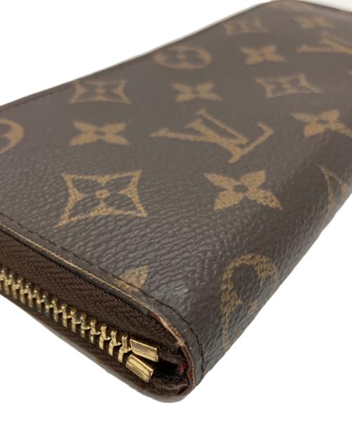 LOUIS VUITTON（ルイ ヴィトン）LOUIS VUITTON (ルイ ヴィトン) ロングウォレット ブラウン×ショッキングピンクの古着・服飾アイテム
