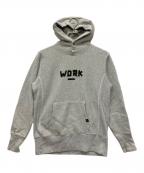 Champion×WORK NOT WORKチャンピオン×ワークノットワーク）の古着「プルオーバーパーカー」｜グレー