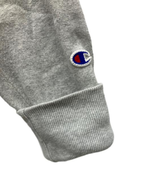 Champion（チャンピオン）Champion (チャンピオン) WORK NOT WORK (ワークノットワーク) プルオーバーパーカー グレー サイズ:SMALLの古着・服飾アイテム
