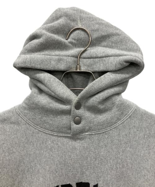 Champion（チャンピオン）Champion (チャンピオン) WORK NOT WORK (ワークノットワーク) プルオーバーパーカー グレー サイズ:SMALLの古着・服飾アイテム