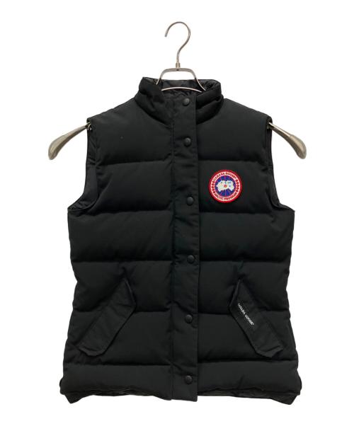 CANADA GOOSE（カナダグース）CANADA GOOSE (カナダグース) ダウンベスト ブラック サイズ:Sの古着・服飾アイテム
