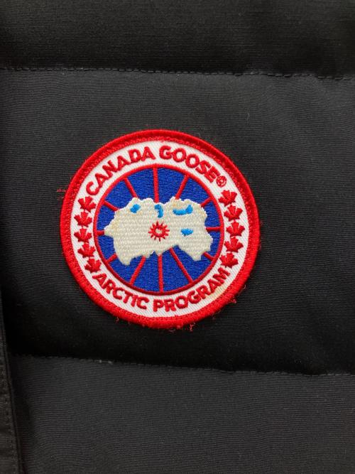 CANADA GOOSE（カナダグース）CANADA GOOSE (カナダグース) ダウンベスト ブラック サイズ:Sの古着・服飾アイテム