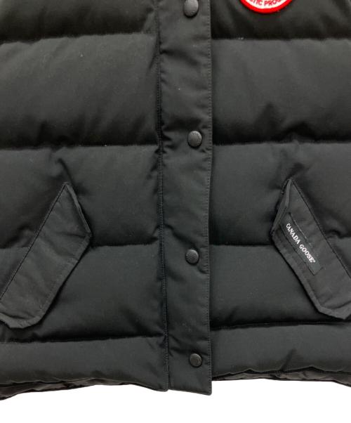 CANADA GOOSE（カナダグース）CANADA GOOSE (カナダグース) ダウンベスト ブラック サイズ:Sの古着・服飾アイテム