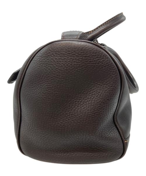 LONGCHAMP（ロンシャン）LONGCHAMP (ロンシャン) ミニボストンバッグ ダークブラウンの古着・服飾アイテム