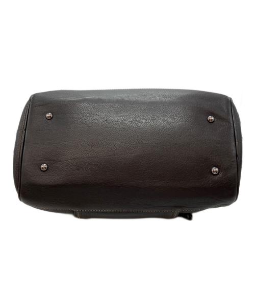 LONGCHAMP（ロンシャン）LONGCHAMP (ロンシャン) ミニボストンバッグ ダークブラウンの古着・服飾アイテム