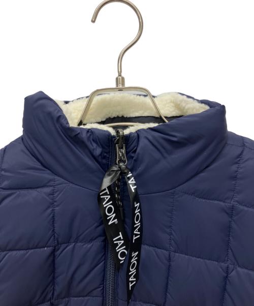 TAION（タイオン）TAION (タイオン) ダウンジャケット ブルー サイズ:ASIA L   USA/EU Mの古着・服飾アイテム