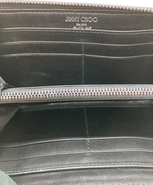 JIMMY CHOO（ジミーチュウ）JIMMY CHOO (ジミーチュウ) 長財布 レッドの古着・服飾アイテム