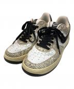 NIKEナイキ）の古着「AIR FORECE1」｜グレー×ホワイト