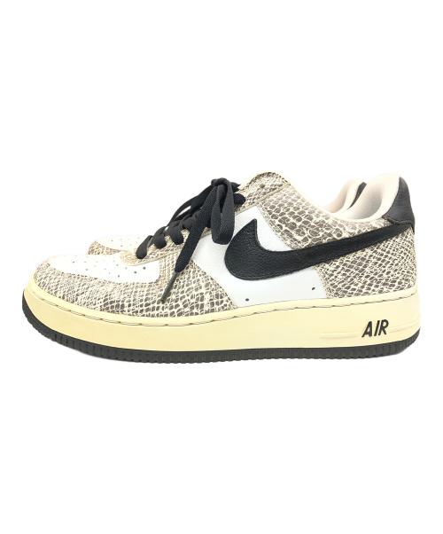 NIKE（ナイキ）NIKE (ナイキ) AIR FORECE1 グレー×ホワイト サイズ:27.5の古着・服飾アイテム