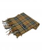 Burberry'sバーバリーズ）の古着「ウールマフラー」｜ブラウン