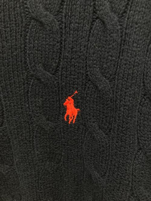 POLO RALPH LAUREN（ポロ・ラルフローレン）POLO RALPH LAUREN (ポロ・ラルフローレン) 厚手ニット ネイビー サイズ:Lの古着・服飾アイテム