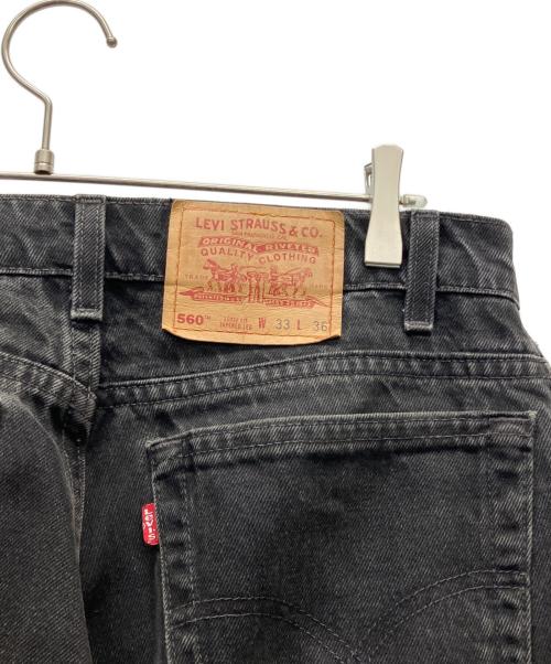 LEVI'S（リーバイス）LEVI'S (リーバイス) 560デニムパンツ ブラック サイズ:W33の古着・服飾アイテム