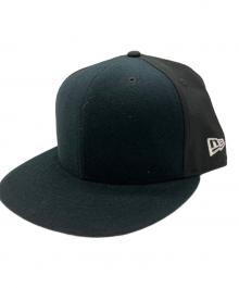 New Era×YOHJI YAMAMOTO（ニューエラ×ヨウジヤマモト）の古着「キャップ」｜ブラック