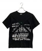 COMME des GARCONS HOMME PLUSコムデギャルソンオムプリュス）の古着「半袖カットソー」｜ブラック