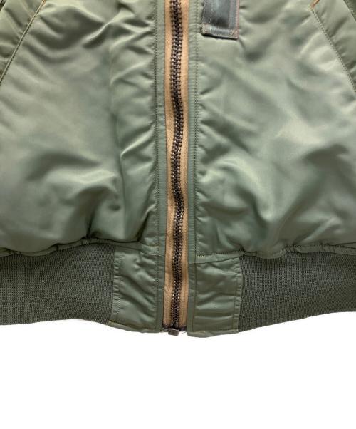 BUZZ RICKSON'S（バズリクソンズ）BUZZ RICKSON'S (バズリクソンズ) リバーシブルMA-1ジャケット オリーブ サイズ:SMALLの古着・服飾アイテム