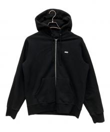 SUPREME（シュプリーム）の古着「Reflective Small Box Zip Up Sweatshirt」｜ブラック