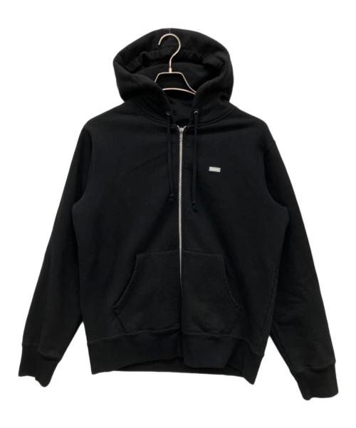 SUPREME（シュプリーム）SUPREME (シュプリーム) Reflective Small Box Zip Up Sweatshirt ブラック サイズ:Mの古着・服飾アイテム